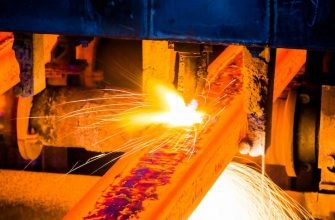 Резка раскалённого проката — применение видеоэндоскопов в металлургии