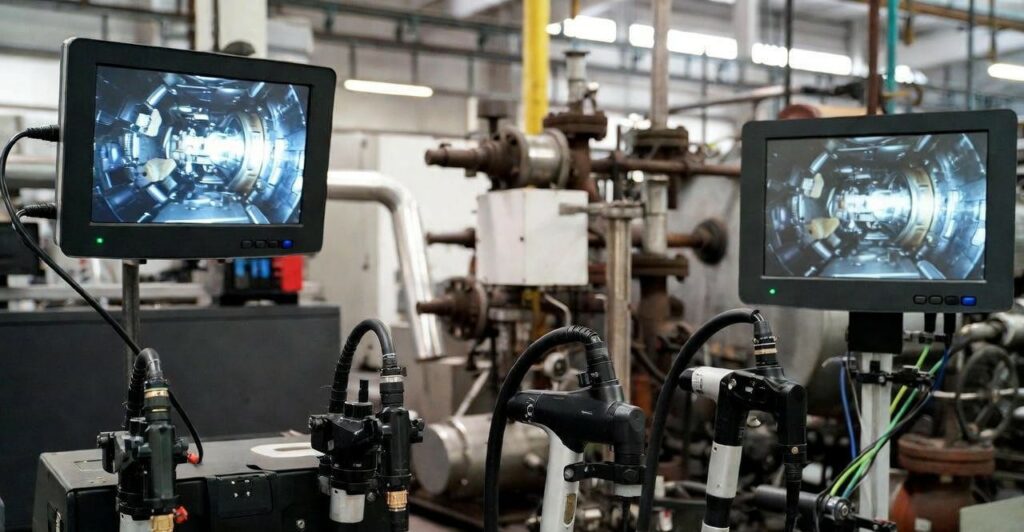 Применение промышленных эндоскопов для контроля технического состояния объектов