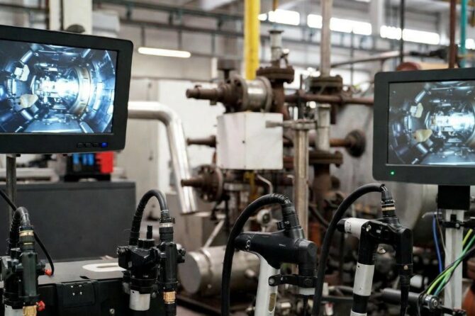 Применение промышленных эндоскопов для контроля технического состояния объектов