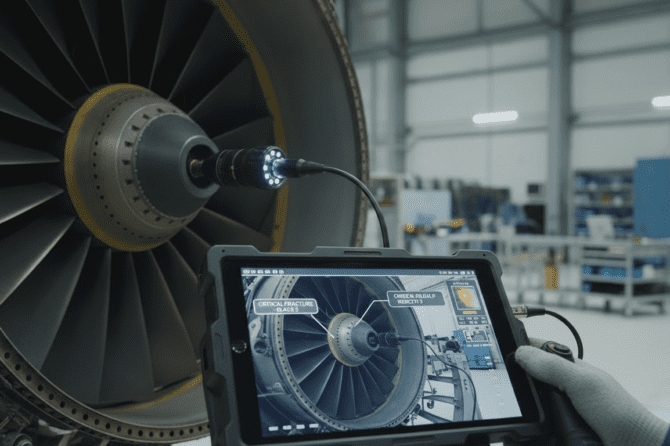 Неразрушающий контроль двигателей