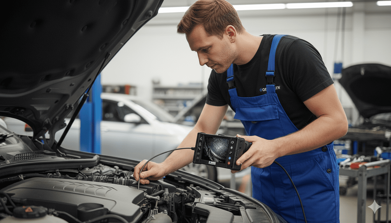 Использование промышленных и технических эндоскопов в автомобильной промышленности